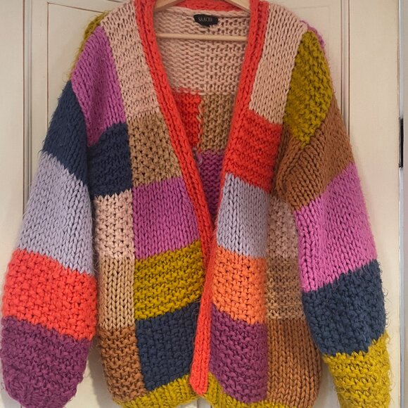 SAACHI CARDIGAN Sweater one size - Picture 2 of 7
